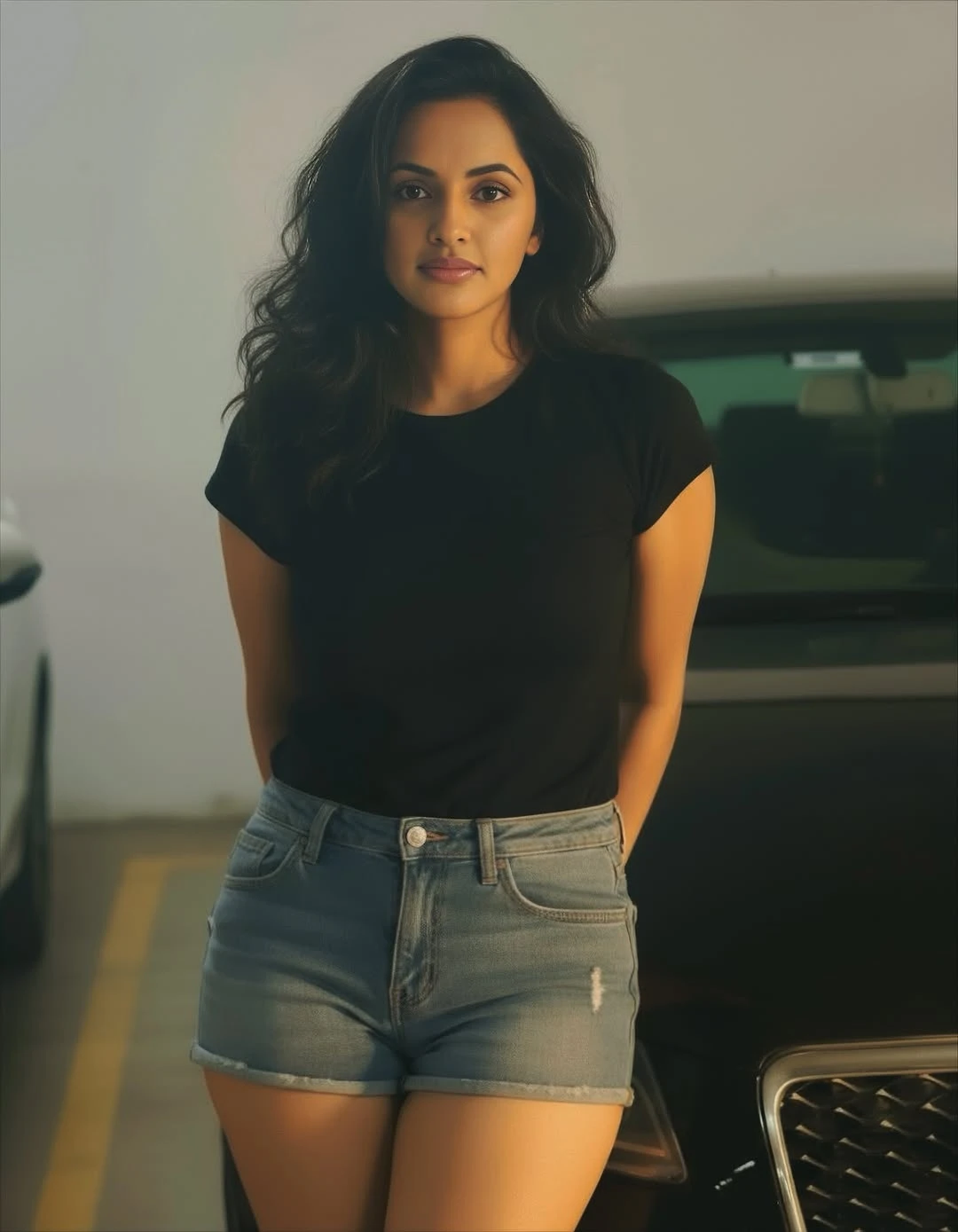 The Vibe of Jyothi Poorvaj's Black Mini Dress