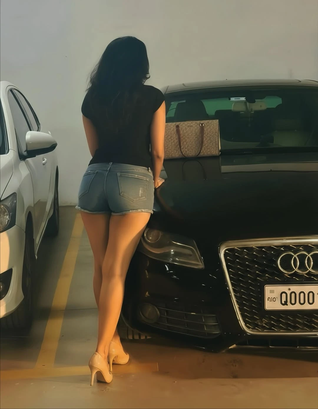 The Vibe of Jyothi Poorvaj's Black Mini Dress