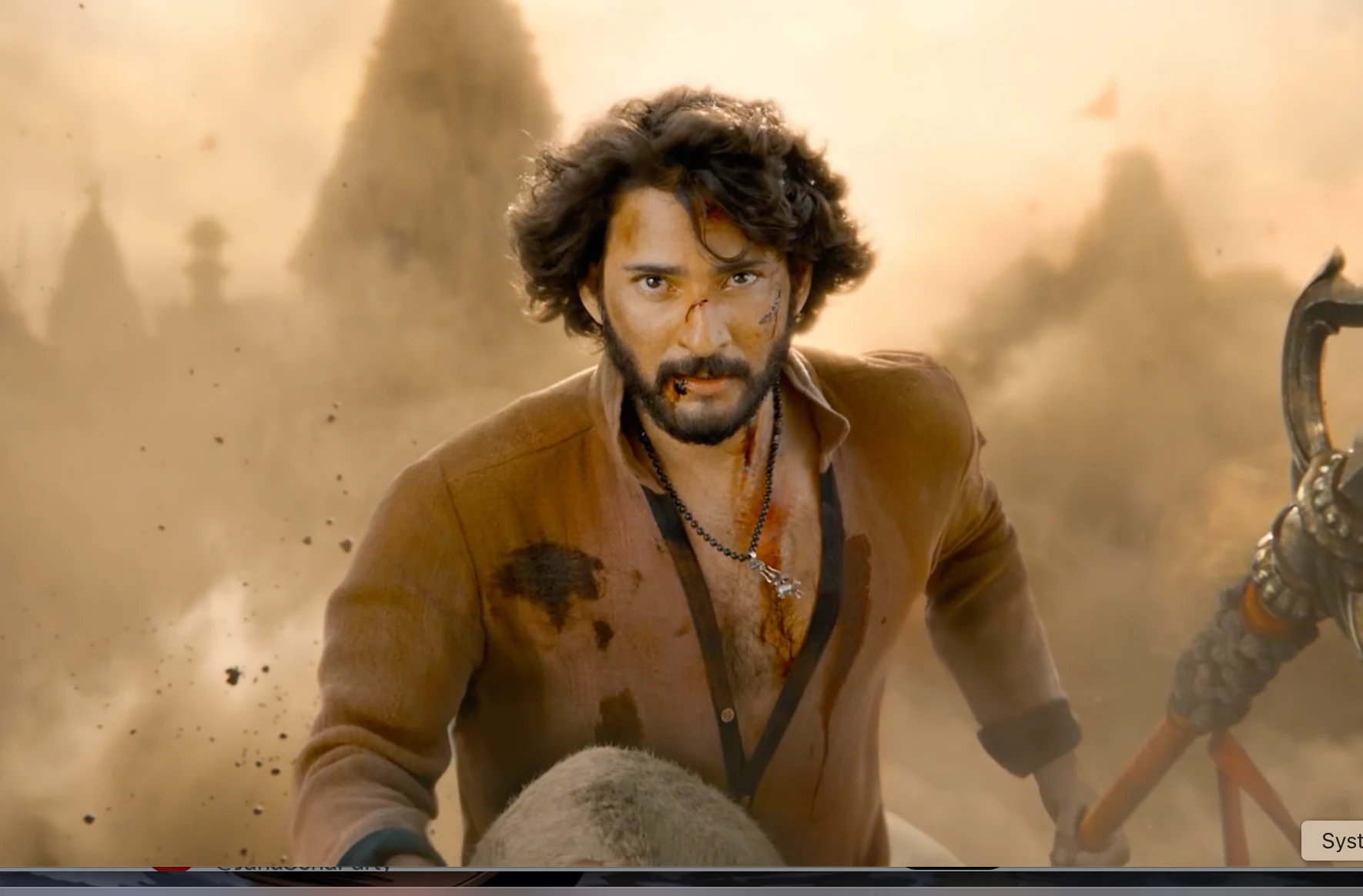 The Superstar's Transformation: Mahesh Babu spotted in a new, rugged look, reportedly for his intense physical training for SSMB29.  this  isthe look for his character in 'Varanasi'